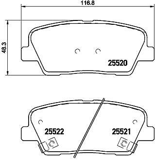 Brake pad set - pad, disc