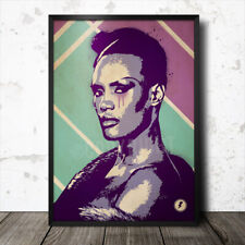 Grace Jones Music Icon Art Print Poster