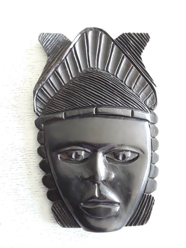 Nigerian masks pair of - nigerian,