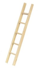 Dolls House Ladders 6" 15cm Work Decorating Accessory 1:12 Wooden Ladder