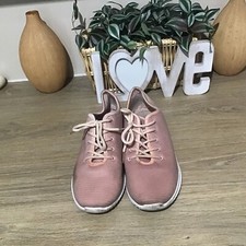 Womens Trainers Sports Ladies Sneakers Knit Lace Up Gym Comfy Shoes Size 6 Worn