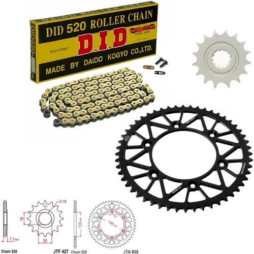 Z250 chain and - chain, kit
