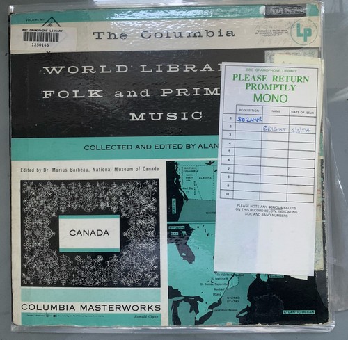 Canada world library folk - canada,
