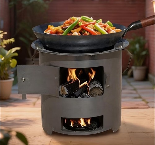 Wood stove cookware compact - cookware,
