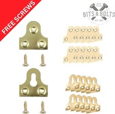 32-38mm MIRROR PLATES Brass