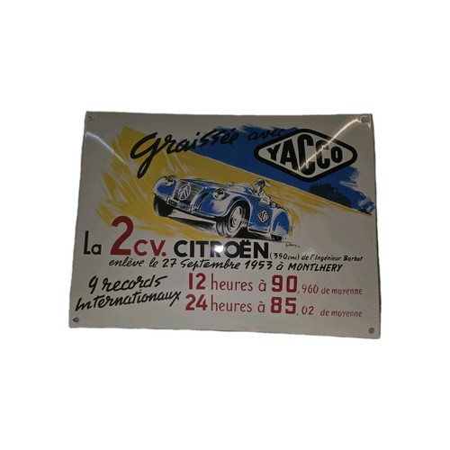 Enamel sign the cv - 2,