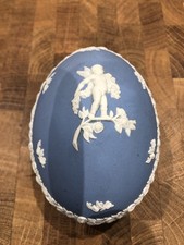 Wedgwood Blue Jasperware Egg