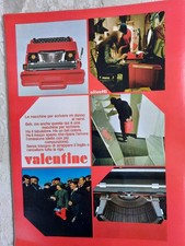 Advert Advertising Original Typewriter Olivetti VALENTINE 1969