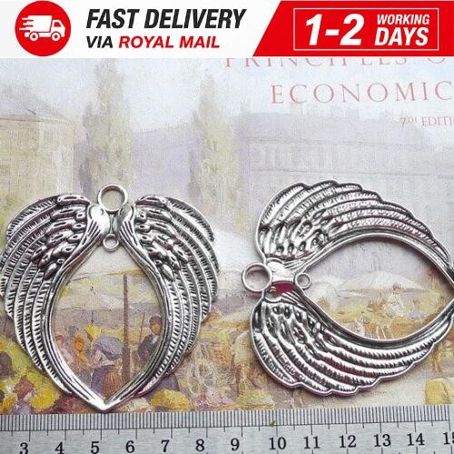 20pcs large angel wings charms - angel,