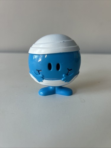 Blue bump plastic figure - mr.,