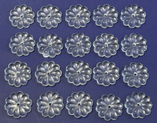 20 x CHANDELIER GLASS ROSETTES FLOWER MARIE THERESA