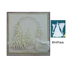 Christmas Tree Snowflake Metal