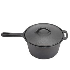 Cast Iron Saucepan Cookware