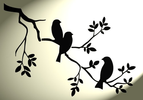 Shabby chic stencil - stencil, 3