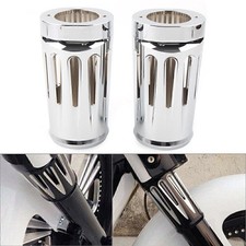 Chrome Fork Boot Slider Cover