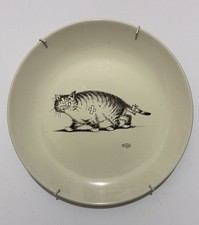 Dubout 2003 Editions Clouet Dessert Sandwich Plate Cute Injured Poorly Cat