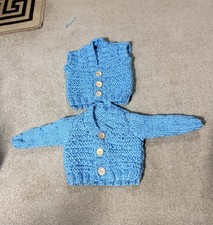 Hand Knitted Cardigan And