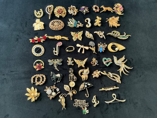 Vintage costume jewellery lot - vintage,
