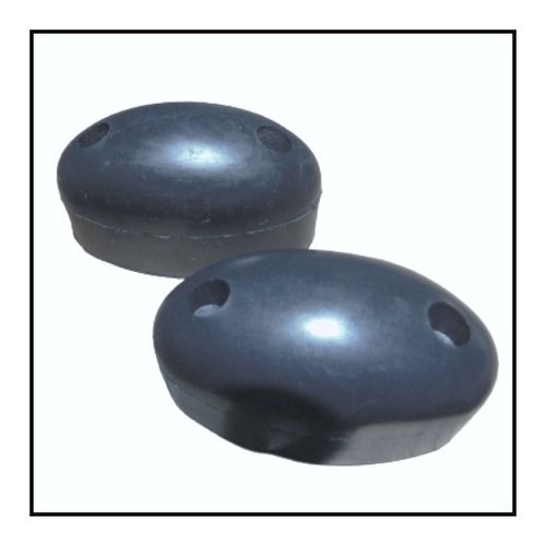 Rubber mouse shape - bump, stops