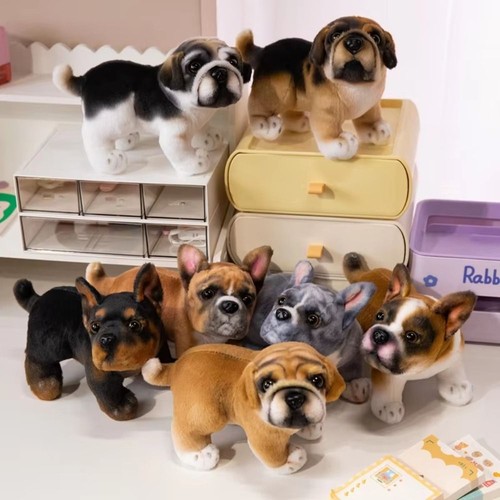 22cm simulation french bulldog - 22cm,