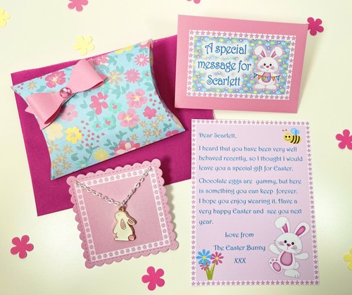 Personalised easter bunny - easter,