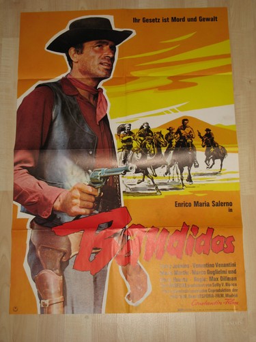 Bandidos kinoplakat terry - bandidos, -kinoplakat