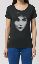 Kate Bush Ladies Quality Cotton T-Shirt Music Womens Pop Rock Top Gift Eco Black