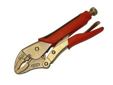 Olympia Tools PowerGrip Curved Jaw Locking Pliers Mole Grips 5" 125mm 11205