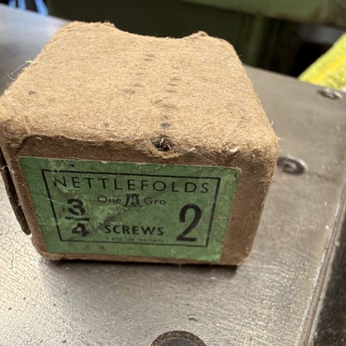 Nettlefolds steel slotted flat - steel,