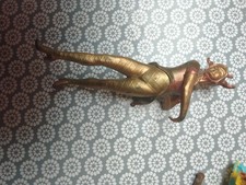 deco harliquin jester figure