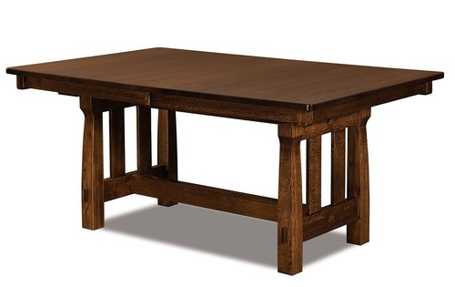 Rectangular dining table - rectangular,