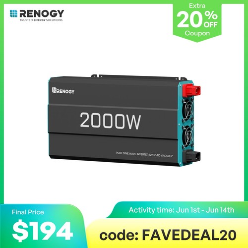 Renogy 2000w pure sine - renogy,