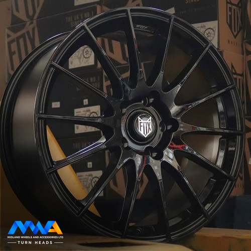 Fox fx004 alloy wheels - 17",