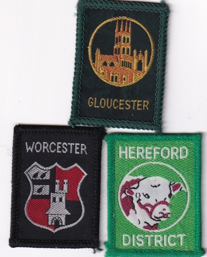 Boy scout badges - badges, gloucester