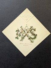 Victorian Xmas Greeting Card