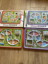 Fred You Win Children’s Kids Fun Dinner Winner Melamine Plates X2