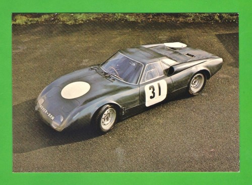 Coventry museum car postcard - car,