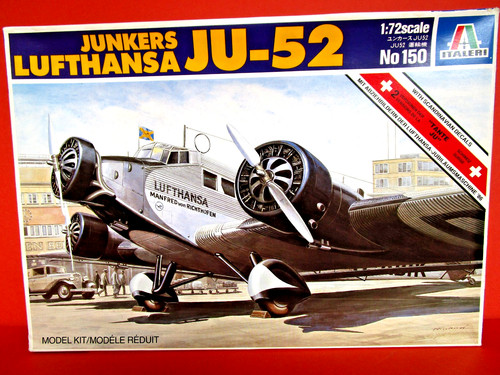 Italeri junkers ju 52 - junkers, ju-52
