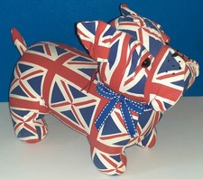 Bulldog doorstop `Noble` by Dora Designs, Union Flag – FREE UK p&p
