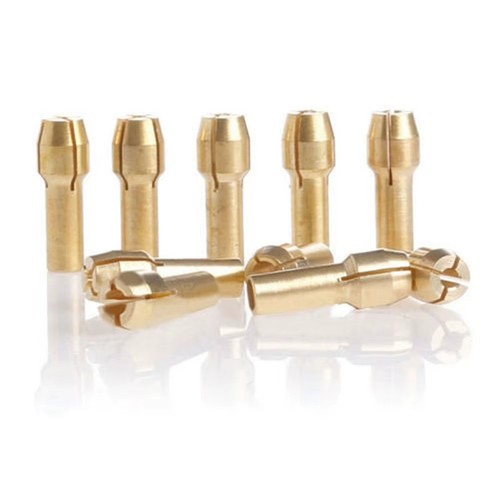 10x brass drill - chuck, collet
