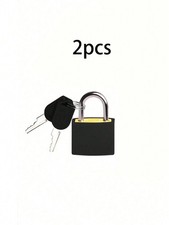 2x 23mm Mini Small Padlock Door Travel Suitcase Luggage Bag Lock Locker Padlocks