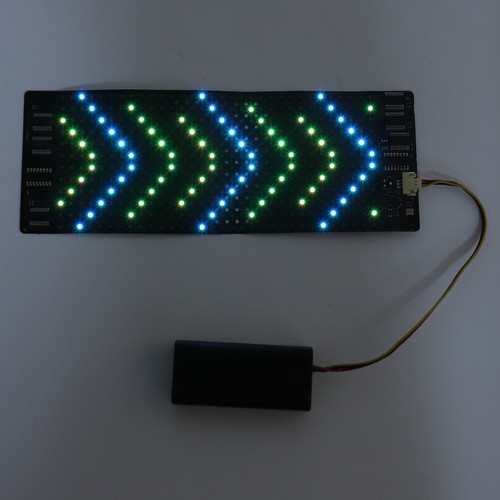 Led hat colorful display - led,