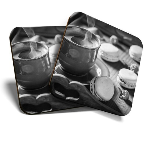 Coasters coffee and - x, (bw)