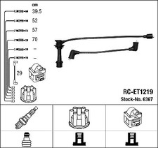 NGK 6367 Ignition Cable Kit
