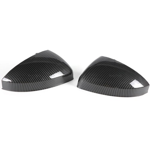 Carbon fiber style mirror - carbon,