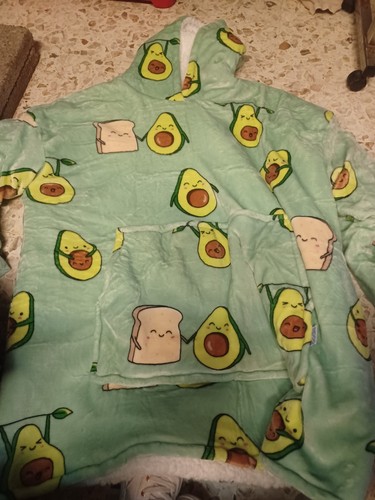 Oodie avocado toast wearable - avocado,