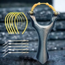 Bowfishing Slingshot Pulley Catapult Archery Slingbow for Fishing Hunting Darts