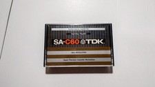 Tdk c60 blank audio - blank,