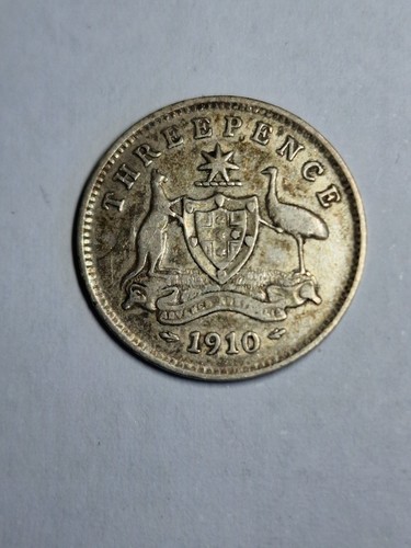1910 australia threepence - 1910,