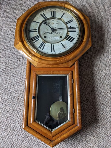 Ansonia american wall - ansonia, clock